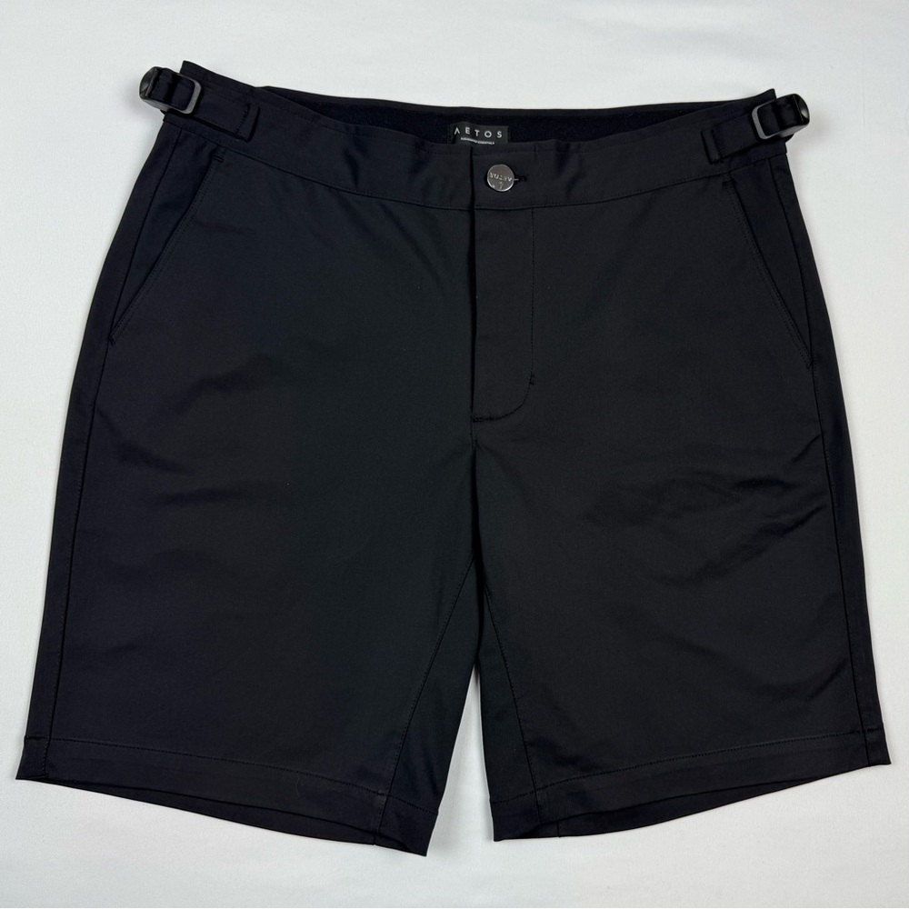 Aetos Mens Anywear Shorts Sz 32 Black Stretch Augmented Essentials B7